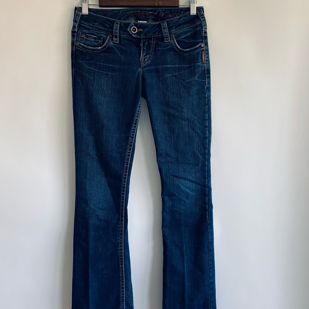 Women's Silver "Tuesday" Jeans
